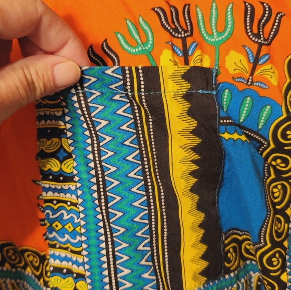 African Shirt Dashiki Print Men or Woman.. - Picture 3 of 11